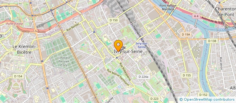 localisation de l'entreprise PI  IVRY-SUR-SEINE