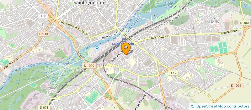 localisation de l'entreprise PI CAR DISCOUNT à SAINT-QUENTIN