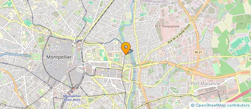 localisation de l'entreprise PI CONSEIL à MONTPELLIER