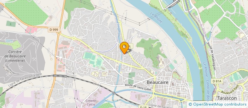 localisation de l'entreprise PI.DIAGNOSTICS GONZALEZ  BEAUCAIRE