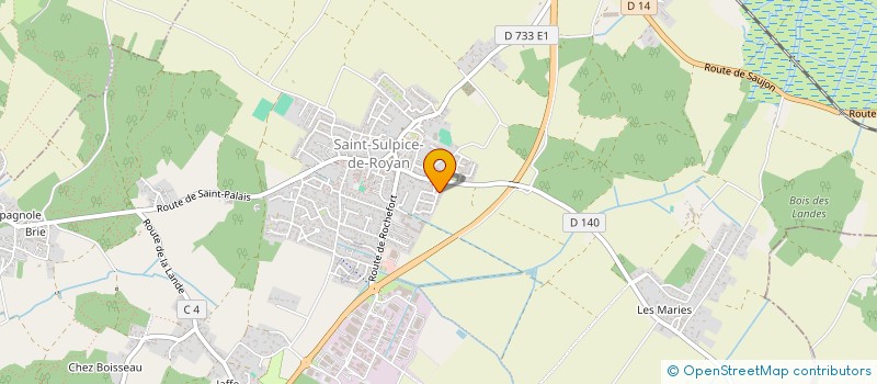 localisation de l'entreprise PI ENERGIE  ROYAN