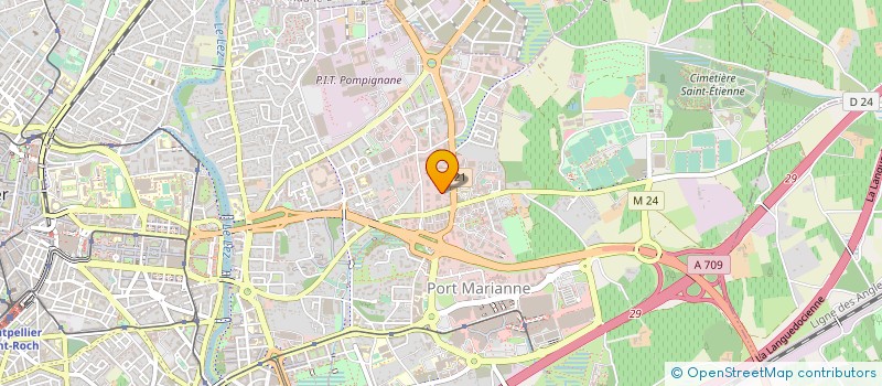 localisation de l'entreprise PI ENERGY à MONTPELLIER
