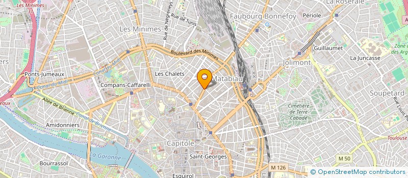 localisation de l'entreprise PI'FLETTE PROD à TOULOUSE