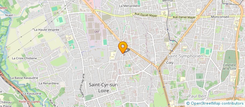 localisation de l'entreprise PI HOME  SAINT-CYR-SUR-LOIRE
