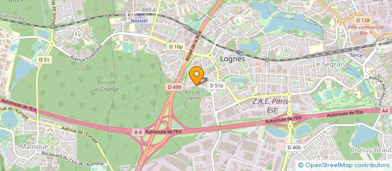 localisation de l'entreprise PI LASER à LOGNES