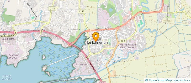 localisation de l'entreprise PI MEDIAS SARL  LE LAMENTIN