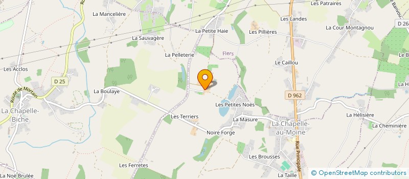 localisation de l'entreprise PI-OEUVRE SAS à CALIGNY