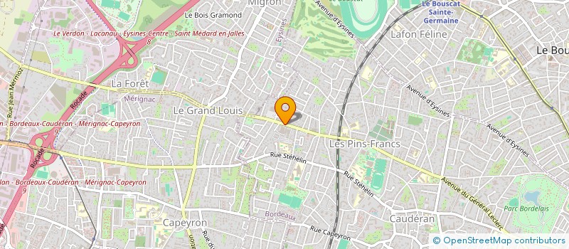 localisation de l'entreprise PI-R à BORDEAUX