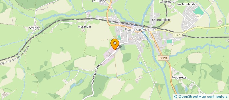 localisation de l'entreprise PI'R SOLS  ETANG-SUR-ARROUX