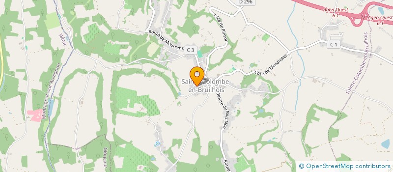 localisation de l'entreprise (PI)R2 à ESTILLAC