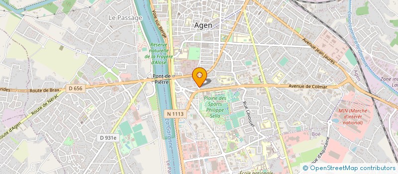 localisation de l'entreprise PI R2 INFRA à AGEN