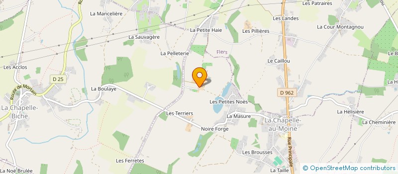 localisation de l'entreprise PI-STILS à CALIGNY