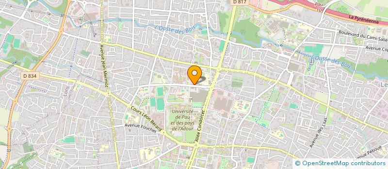 localisation de l'entreprise PI-STRAT à PAU