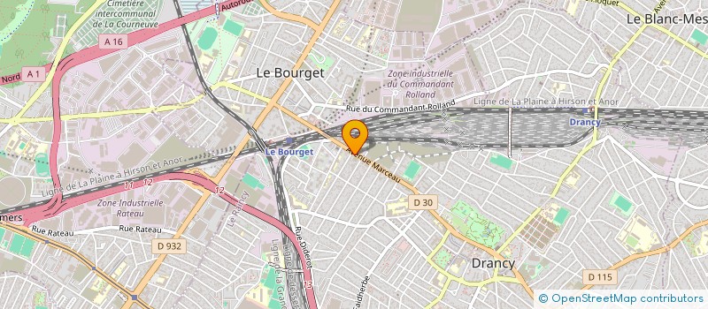 localisation de l'entreprise PI VILLEMOMBLE  VILLEMOMBLE