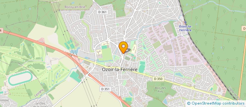 localisation de l'entreprise PI-XA DOMICILE à OZOIR-LA-FERRIERE