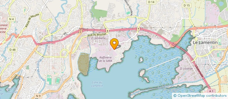 localisation de l'entreprise PI2 FORMATION SECURITE à LE LAMENTIN