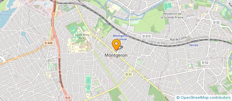 localisation de l'entreprise PI2R à MONTGERON