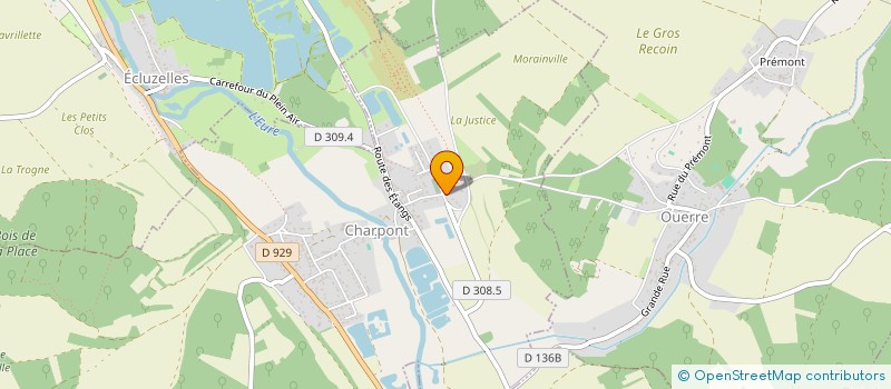 localisation de l'entreprise PI2T à CHARPONT