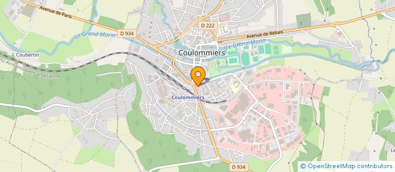 localisation de l'entreprise PIA à COULOMMIERS