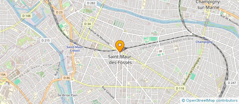 localisation de l'entreprise PIA à SAINT-MAUR-DES-FOSSES