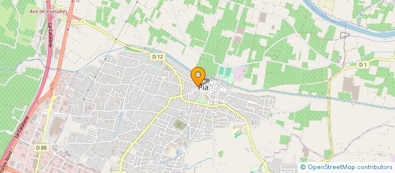 localisation de l'entreprise PIA AGLY à PIA