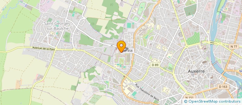 localisation de l'entreprise PIA CALCULATOR  AUXERRE