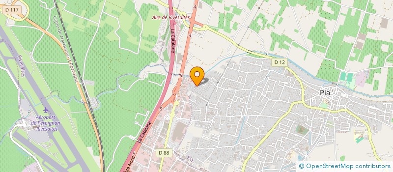 localisation de l'entreprise PIA CITY DANCE  PIA