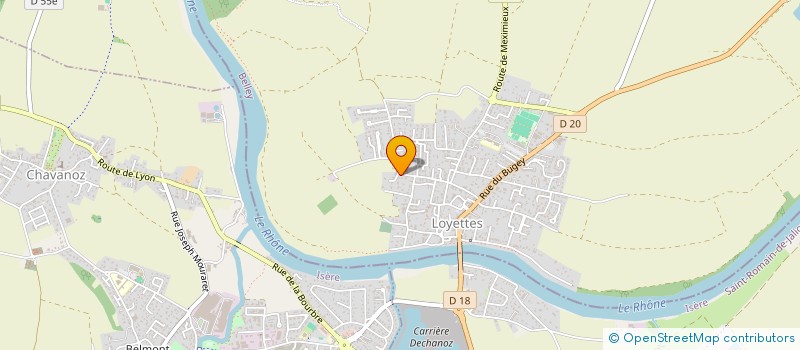 localisation de l'entreprise PIA COMPAGNIE  LOYETTES