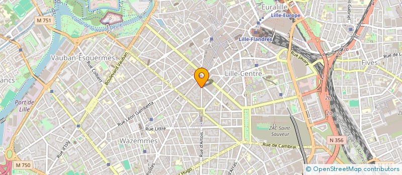 localisation de l'entreprise PIA CONSULTING à LILLE