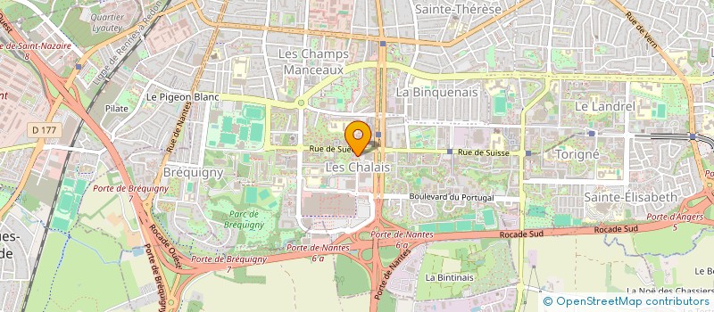 localisation de l'entreprise PIA HOLDING  RENNES