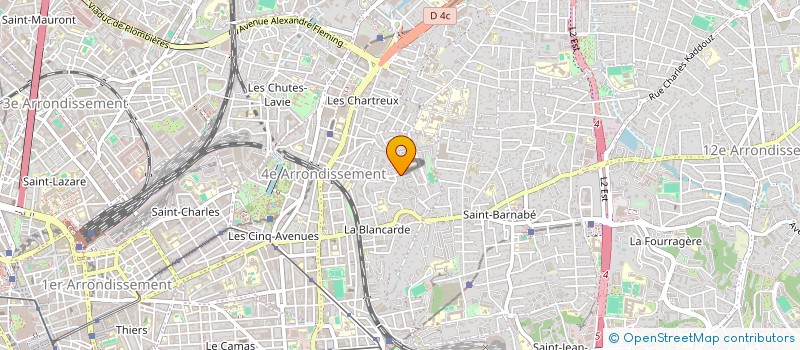 localisation de l'entreprise PIACENTILE à MARSEILLE