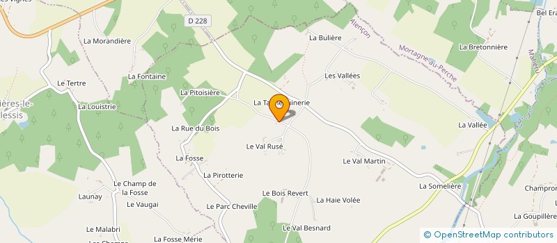 localisation de l'entreprise PIACENTINI à SAINTE-SCOLASSE-SUR-SARTHE