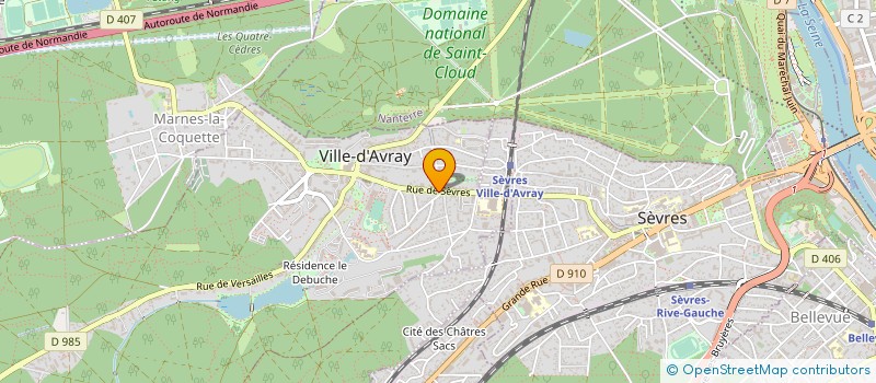localisation de l'entreprise PIACITELLI V. ET ATTAL L. à VILLE-D'AVRAY