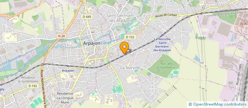 localisation de l'entreprise PIAD à LA NORVILLE
