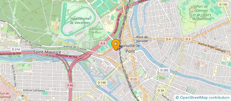 localisation de l'entreprise PIADINA & COMPANY à CHENNEVIERES-SUR-MARNE