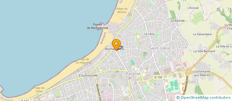 localisation de l'entreprise PIAGGA à SAINT-MALO