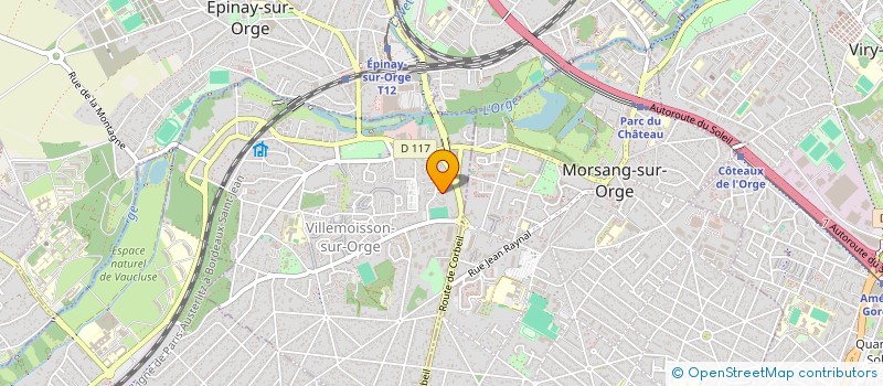 localisation de l'entreprise PIAGGI SARL à VILLEMOISSON-SUR-ORGE