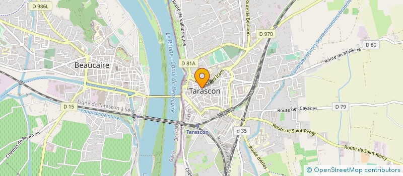 localisation de l'entreprise PIALAT J CL ET REY G à TARASCON