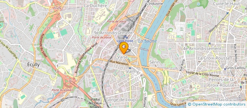 localisation de l'entreprise PIALCA  LYON