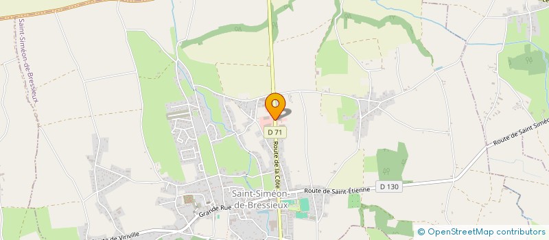 localisation de l'entreprise PIALLEPORT DEVELOPPEMENT  BREZINS