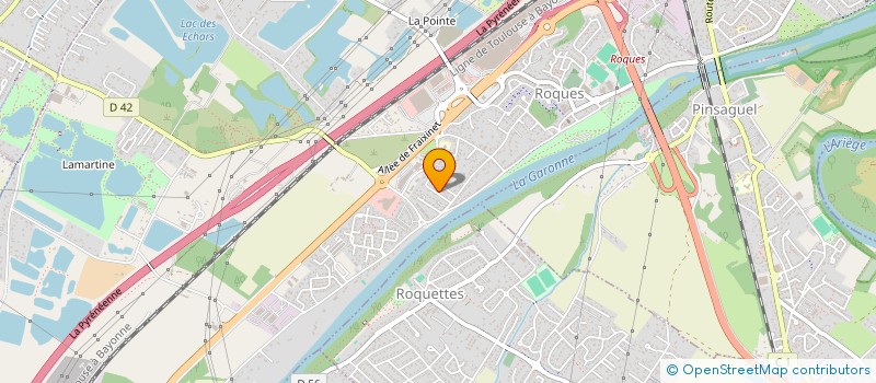 localisation de l'entreprise PIALUC à ROQUETTES