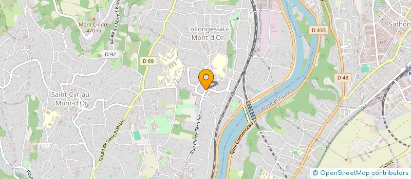 localisation de l'entreprise PIAM  COLLONGES-AU-MONT-D'OR