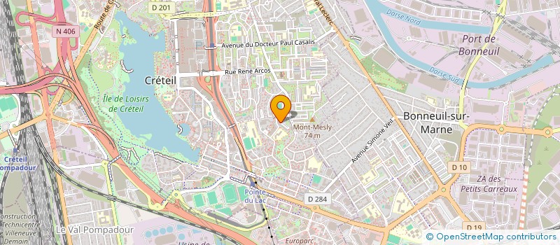 localisation de l'entreprise PIAM-PIAM SERVICES SARL  CRETEIL