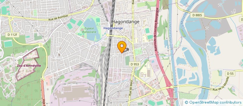 localisation de l'entreprise PIAMAN à HAGONDANGE