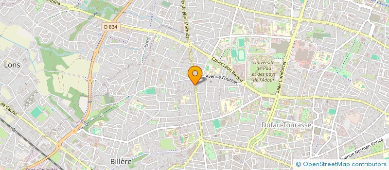 localisation de l'entreprise PIAN  BILLERE