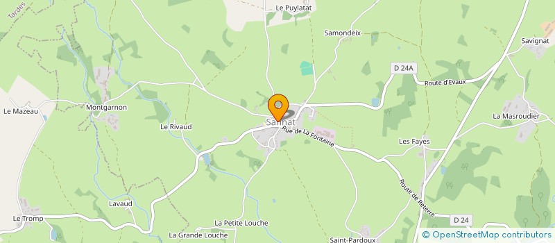 localisation de l'entreprise PIANA  SANNAT