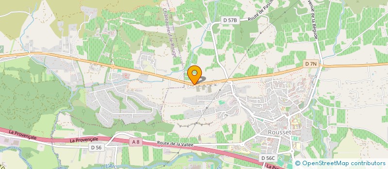 localisation de l'entreprise PIANA IMMOBILIER  ROUSSET