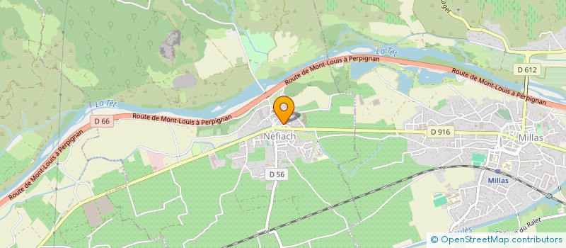 localisation de l'entreprise PIANAU  NEFIACH