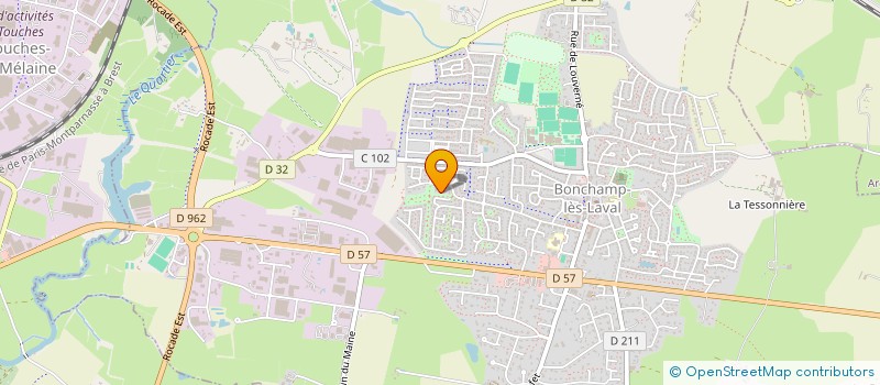 localisation de l'entreprise PIANCHO FINANCES  BONCHAMP-LES-LAVAL