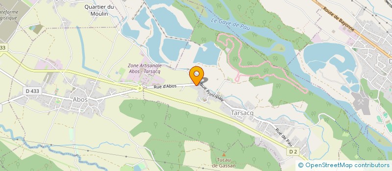 localisation de l'entreprise PIANEGONDOS  PARBAYSE